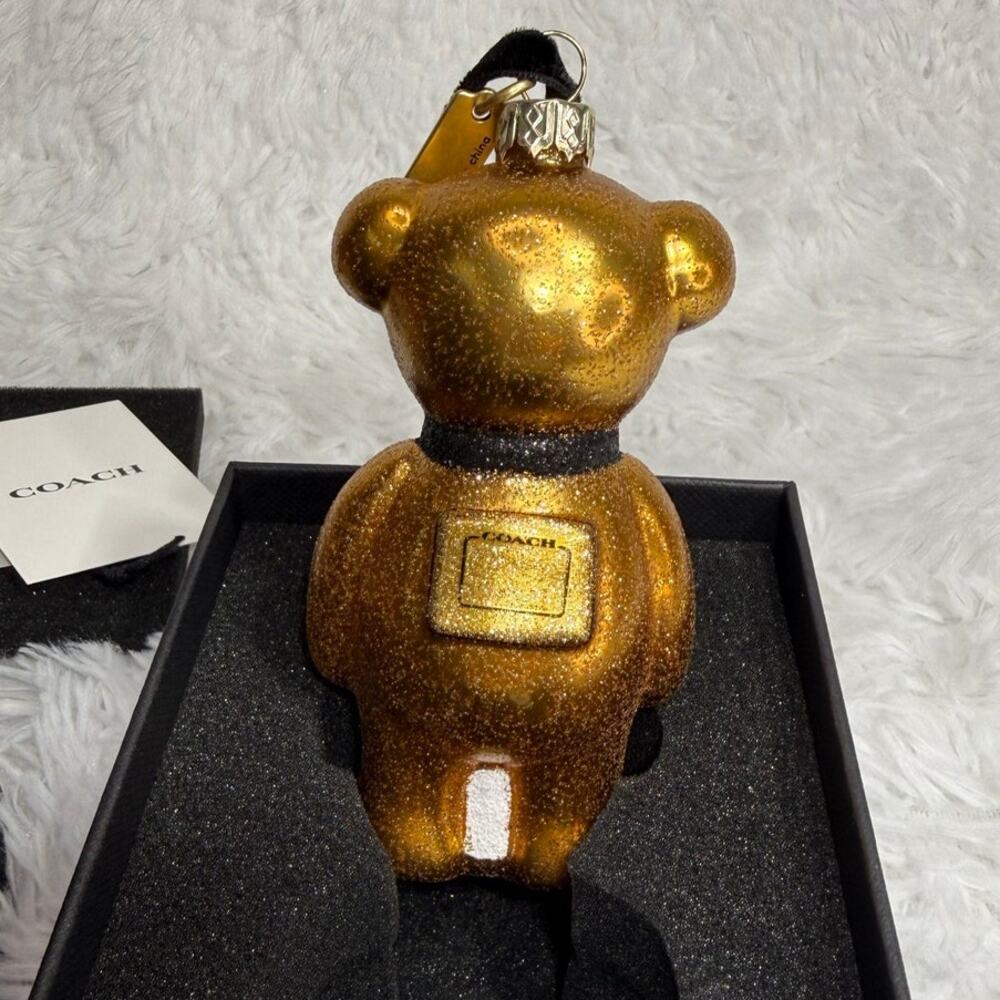 Coach Bear Ornament (Style CCD51) - Picture 2 of 4